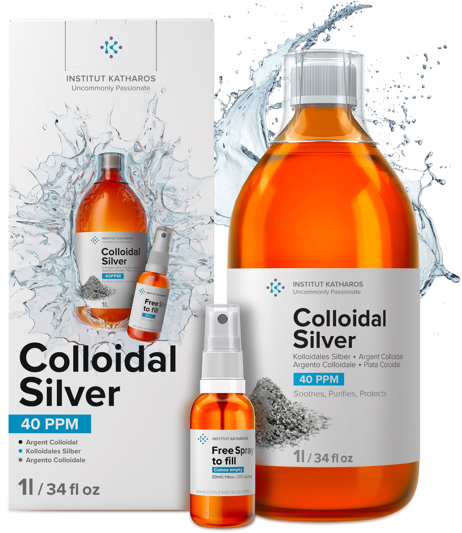Argent Colloïdal 1000 ml